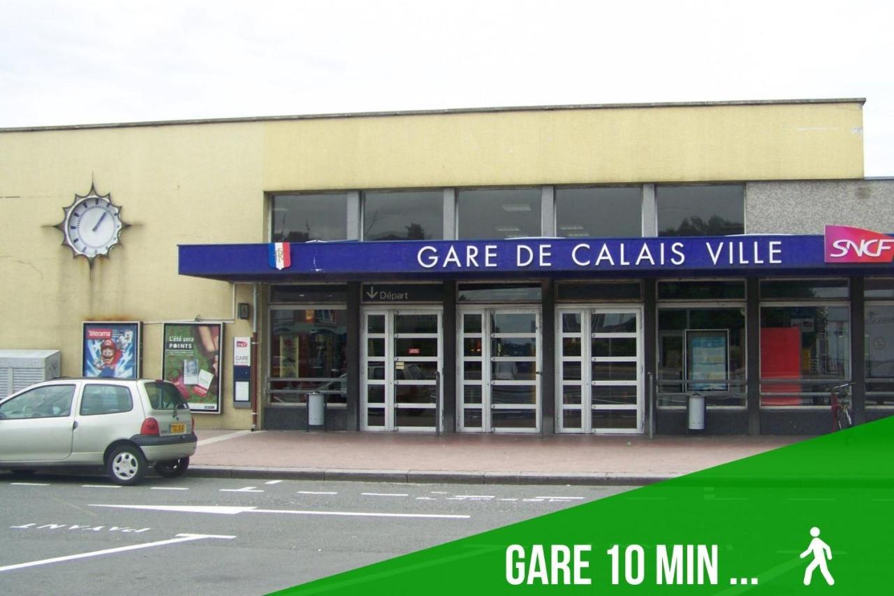 Appartamento Joli Petit T2 Terrasse Proche Du Phare Calais Esterno foto